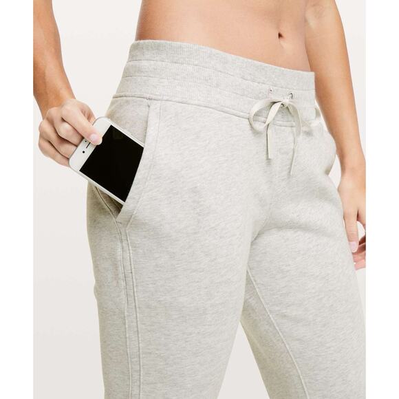 Lululemon Warm Down Jogger II 28" Heathered Core Ultra Light Grey - 8 - Picture 3 of 5